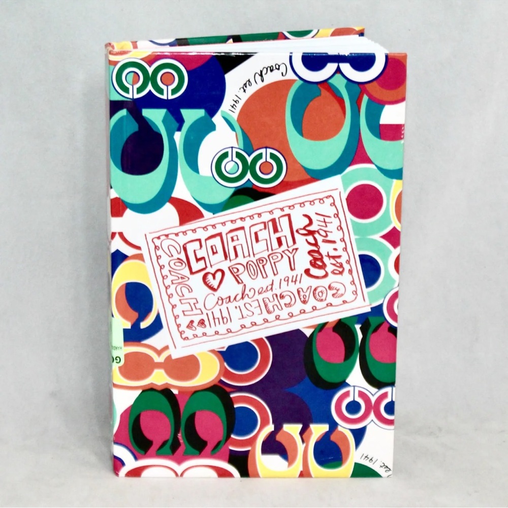 Authentic Coach Poppy Pop C Notebook Journal